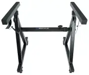 Rockville Z40W Z-Style Keyboard Stand+Wheels+Bag Fits Korg Krome 73