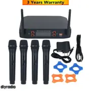 K-8 Professional Cordless Microphone Pro Wireless Microphone System + 4 Mics