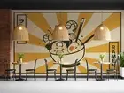 3D Japan Noodle Wallpaper Wall Mural Removable Self-adhesive 121