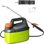 HIFAY ES4 Electric Sprayer 1 Gallon Built-in 4000mAh Rechargeable Battery, Copper-Nickel Spray Nozzle Makes The Spray More Delicate, The Telescopic Spray Rod Can Reach Further