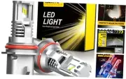 light Bulbs, 600% Brightness, 6500K Cool White, Plug and Play Fog 9004/HB1