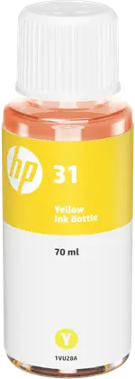 HP 31 70ml Yellow Original Ink Bottle