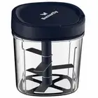 Butterfly 3.8 Cups Premium Plastic Manual Food Chopper, Hand Pull String Onio...