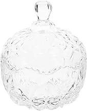 HOLIDYOYO Organize Your Treasures Glass Storage Jar Jewelry Packing Box for Home Decor