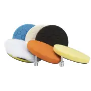 CARROAD 6" Buffing Polishing Pads, 9Pcs 6.5Inch for Backing Plate Compound Buffi