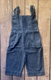 Toddler Girl 18-24 Months Baby Gap Dark Blue One Piece Sleeveless Jumpsuit