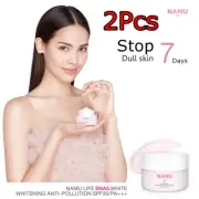 2x Namu Life Snail White Whitening Anti-Pollution SPF 30 PA++++ 30ml