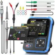 【Upgraded 10X Probe】 DSO-TC3 Handheld Oscilloscope, DDS Signal Generator, Transi