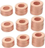 Luxshiny 100Pcs Dent Pulling Ring Washer for Automotive Repair Precision Panel Puller Accessories for Car Spot Welder Durable Round Lifters for Soldering and Dent Removal