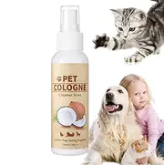 Wimnqie Pet Perfume for Dogs - Pet Cologne Spray for Dogs 100ml,Portable Cat Deodorizer Perfume, Long Lasting Puppy Deodorizing Cologne for Outdoor