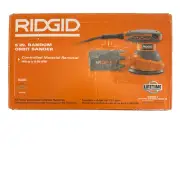 RIDGID R26011 5" Random Orbit Sander NEW IN BOX NEVER USED plus some bonus disks