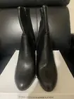 STEVE MADDEN Editor Black Leather Boot -Size 10