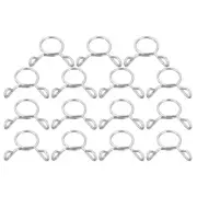 15 Pcs Fuel Line Hose Tubing Spring Clips 10mm Water Pipe Spring Clip Clamps