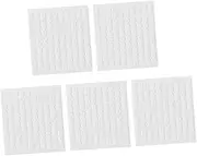 WEKADRIN 500pcs White Double-Sided Round Putty Acrylic Round Adhesive Tape Double-Sided Tacky Putty Adhesive Dots