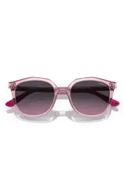 VOGUE Kids' 45mm Gradient Irregular Sunglasses in Purple at Nordstrom One Size