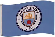 Manchester City FC Core Crest Flag
