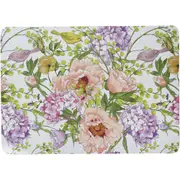 4pc LVD MDF/Cork Spring Floral Placemat Kitchen Dining Table Mat 30x21.5cm