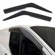 Window Visor Vent Rain Guard Deflector for VW Eurovan 1992-2003 Smoke 2 Pcs
