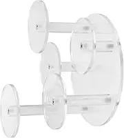 CIYODO Acrylic Display Stand Figures Jewelry and Collectibles Organizer for Perfume and Skincare for Daily Use and Home Decor
