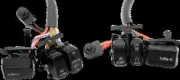 DS Black Handlebar Switch Kit w Wire Leads for Softail Springer 96-07