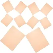 GLEAVI 10pcs Correction Light Filter Sheets PVC Film Sheets High Transparency Lighting Gels for Photography