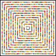 VAMOOSE - 102" x 102"- Quilt-Addicts Pre-cut Patchwork Quilt Kit King*