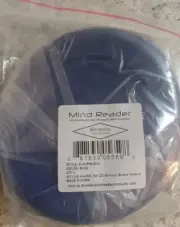 Mind Reader Silicone Sleeve Cup Holder for Water Flask 64 oz Bottles BLUE