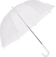 Amazon Basics Kids Clear Bubble Umbrella CLEAR no pattern