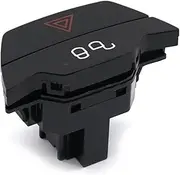 HAUAGEZWU 1519127 Hazard Warning Light Button Lock Unlock Switch Fit for Ford B-MAX C-MAX Fit for Ecosport Fit for Fiesta Fit for Focus Fit for Kuga Fit for Transit 2008-2019