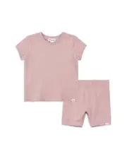Miles The Label Girls' Tee & Shorts Set - Little Kid