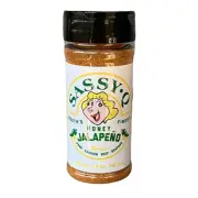 Sassy Q Honey Jalapeño BBQ Condiment Rub 5.9 oz (Pack of 12)