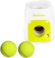Automatic Ball Launcher,Food Reward Machine,Pet Leaky Food Device,Dog Ball Thrower,Reward Machiner with 2pcs Tennis,Treat Dispenser,for Small and Medium Dogs