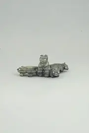Chipmunks Zuni Fetish Carving - Lindsey Cheama