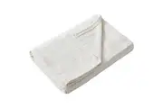 Jason Cotton Basketweave Pattern Blanket Natural