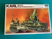 Hasegawa "KARL" with MUNITIONSPANZER IV # MB-033:1700 1:72 scale