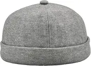 [Legou] Men's Pure Cotton Docker Leon Beanie Cap