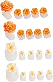 Mikinona Comfortable Toe Separator for Ingrown Toenails Silicone Toe Spacers Set 16 Pieces