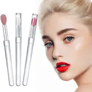 6pcs Lip Brush Silicone Lip Applicator Reusable Lip Mask Applicator Professional