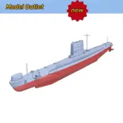 1/200 Military Model Kit HMS A class Submarine Alliance Full Hull