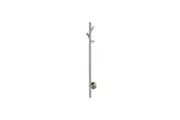 AGUZZO EZY FIT Heated Towel Rail - Single Vertical Round Tube - Tree Style - (H900mm) - Brushed Nickel