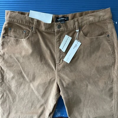 Club Monaco Men's Corduroy Swindon Jean Pants Brown Size 38x28 Retail $100+