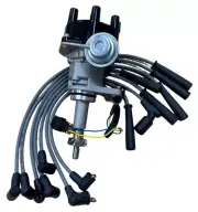 Distributor + Wire Set Universal 6 cyl Nissan Patrol Gr Gq Safari Forklift TB42