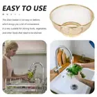 Fine Mesh Strainer Basket Multi-function Drain Basket New Mesh Colander