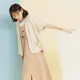 【Dailo】格紋休閒短袖西裝-女短袖外套 格紋 黑 黃(二色/魅力商品/版型適中)