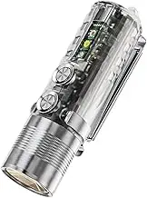 RovyVon A28RU Gen 2 Pocket Flashlight, 1000 Lumen with Sidelight Super Bright Handheld Flashlights, USB C Rechargeable EDC Flashlights Waterproof for Hiking,Outdoor,Emergency