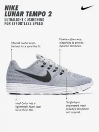 在飛比找旋轉拍賣優惠-Nike Lunartempo 2 running shoe