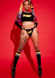 [Club Exx] Here Kitty Kitty Tank & Panty Set
