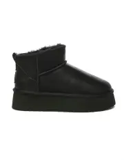 [EVERAU] Romi Ankle Platform Boots in Black