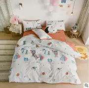 3D Cartoon Spaceship NAO885 Bed Pillowcases Quilt Duvet Cover Set Queen King Fay