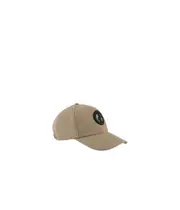 Giorgio Armani Logo Embroidered Cap 59 light brown